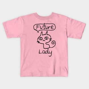 Future Cat Lady Kids T-Shirt